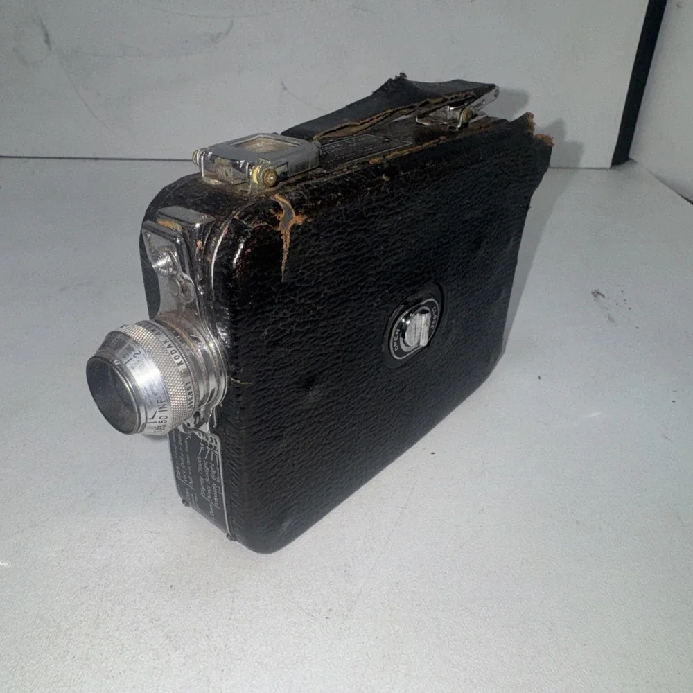 Kodak Cine Eight Model 25 Film Camera With Anastigmat 2.7/13Mm Double 8Mm Camera
